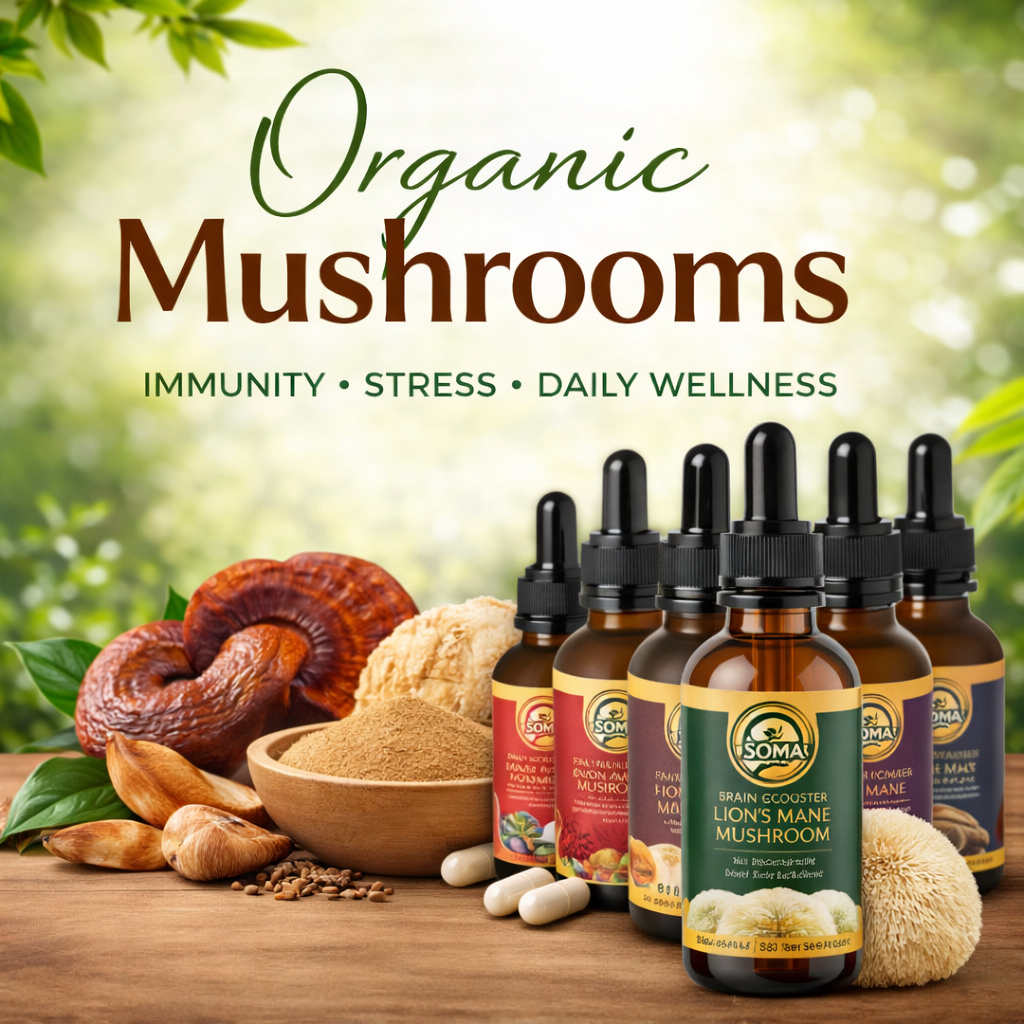 organic mushrooms