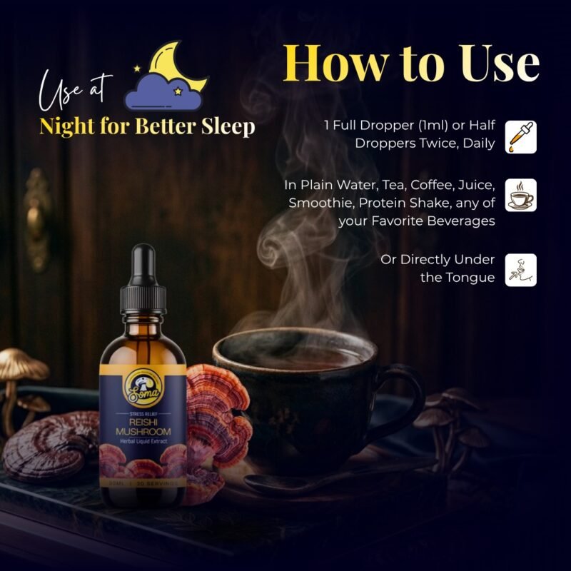 Reishi Mushroom Liquid Extract