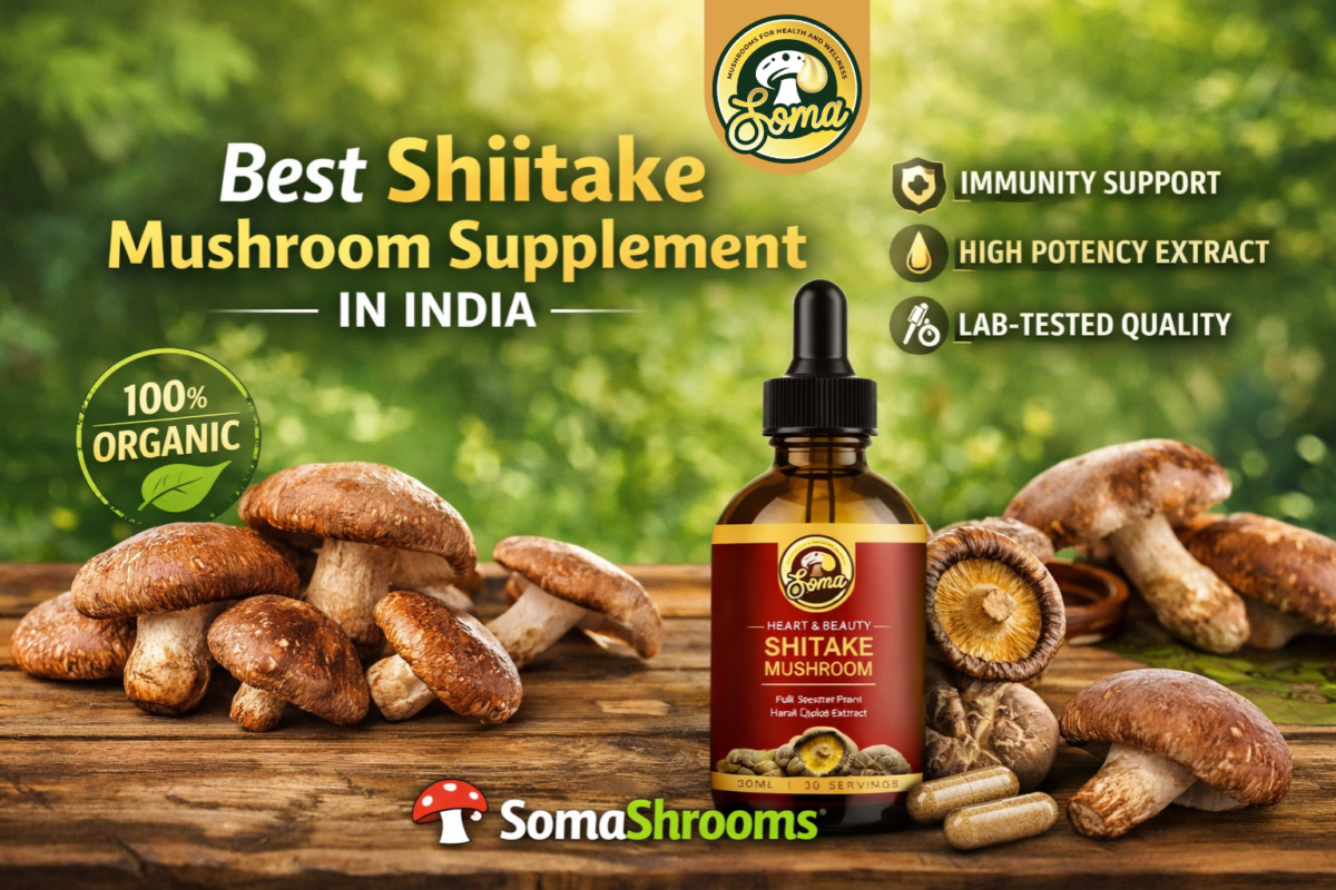 Best Shiitake Mushroom Supplement in India