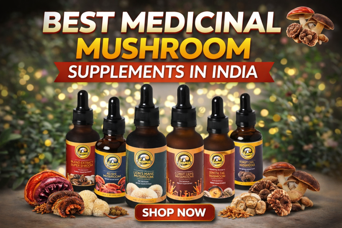 Best 6 Mushroom Blend Supplement in India