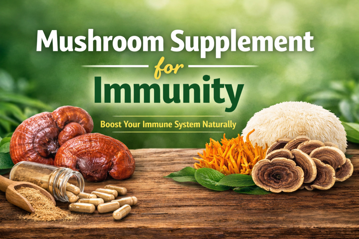 Mushroom Supplement for Immunity