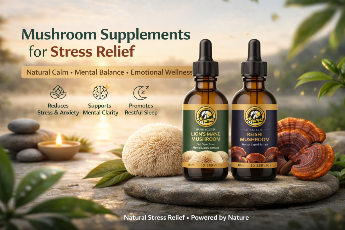 Mushroom Supplements for Stress Relief