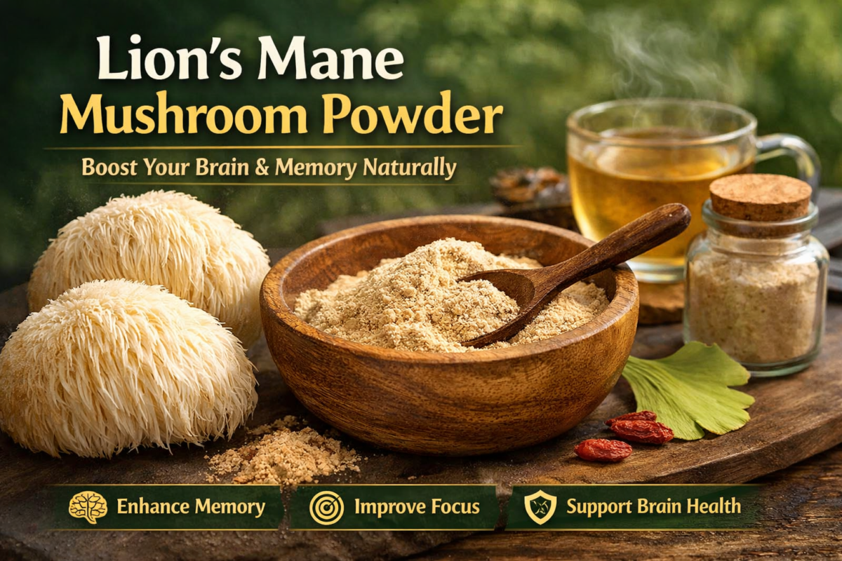 Lion’s Mane Mushroom Powder