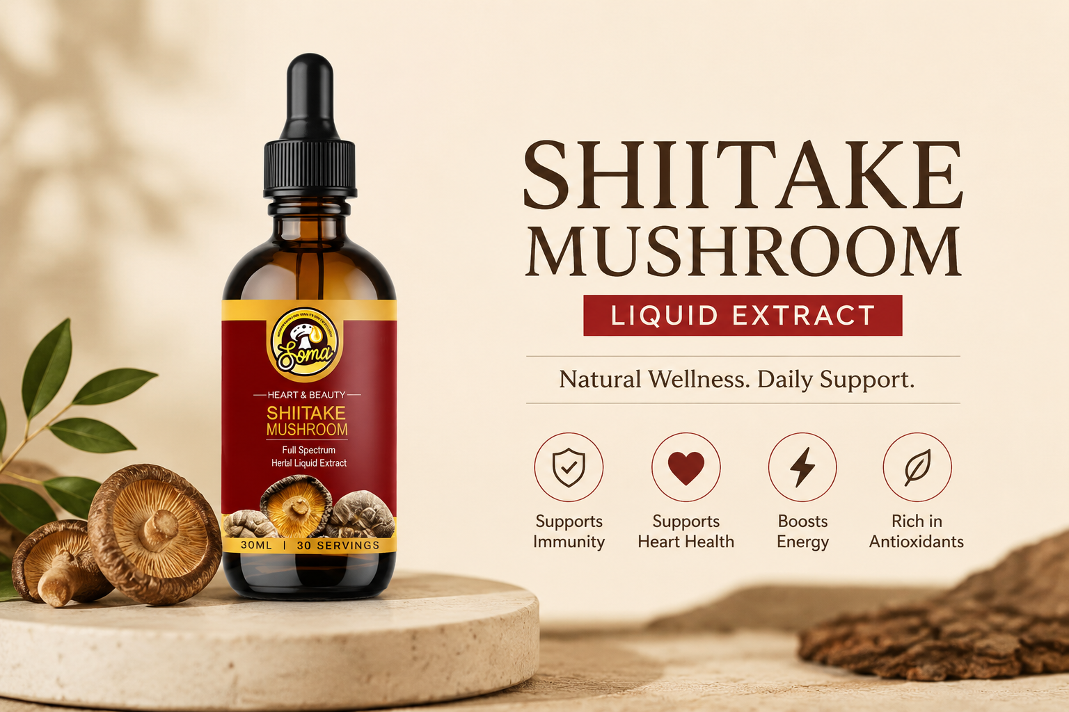 Shiitake Mushroom Liquid Extract