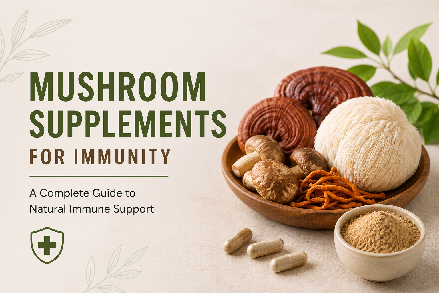 Mushroom Supplements for Immunity