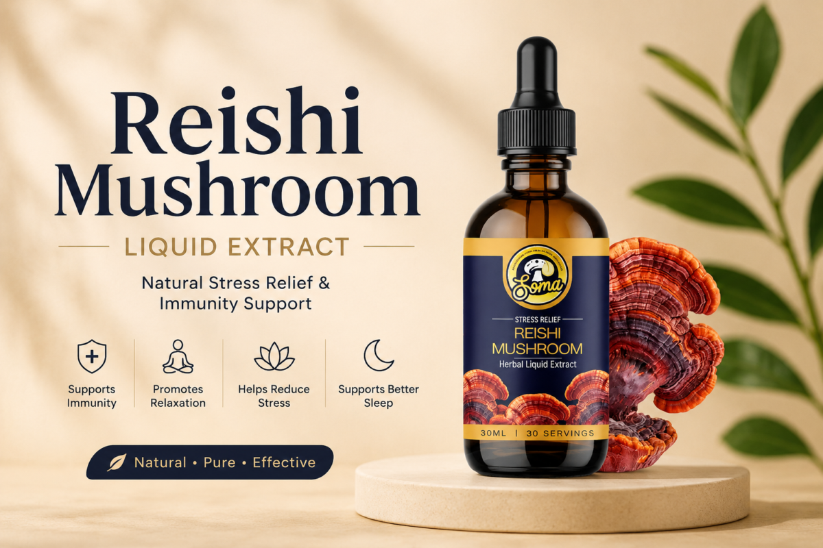 Reishi Mushroom Liquid Extract